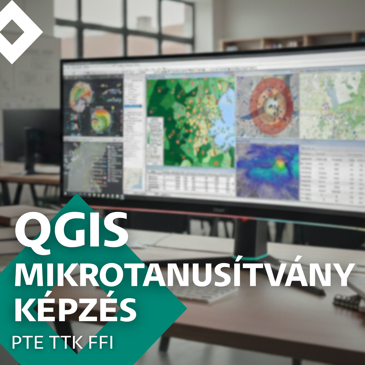 QGIS Mikrotanusítvány képzés TTK FFI